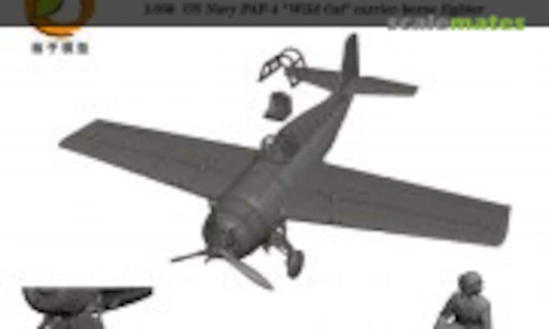 1:350 F4F-4 "Wild Cat" carrier-borne fighter (YZM Model YZ-012B) YZ-012B