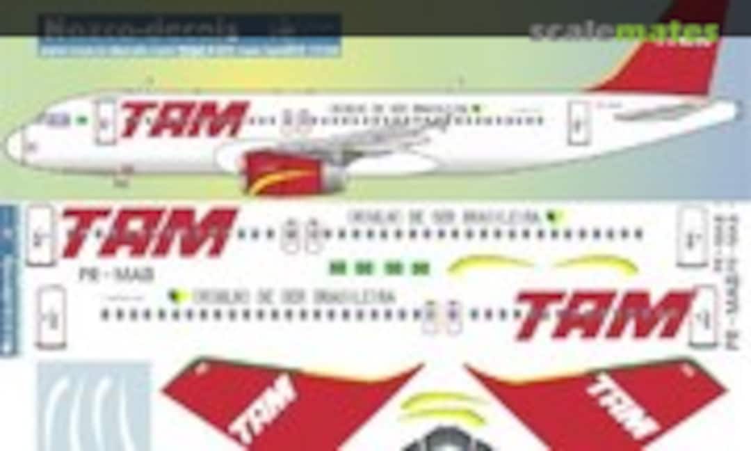 1:144 Airbus A320 (Nazca decals TAM005) TAM005