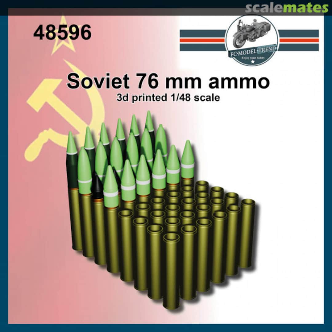 Boxart Soviet 76mm ammo 48596 FC Model Trend Boxart Soviet 76mm ammo 48596 FC Model Trend