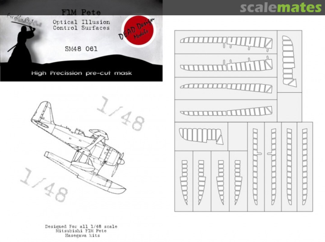 Boxart F1M Pete Optical Illusion Control Surfaces SM48061 DEAD Design Models Boxart F1M Pete Optical Illusion Control Surfaces SM48061 DEAD Design Models