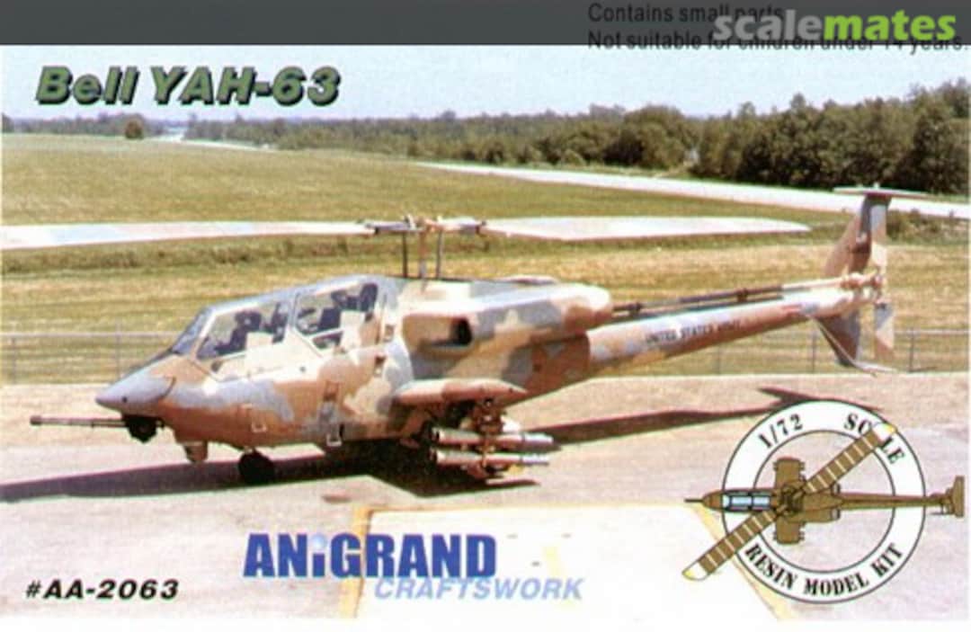 Boxart Bell YAH-63 AA-2063 Anigrand Craftswork Boxart Bell YAH-63 AA-2063 Anigrand Craftswork