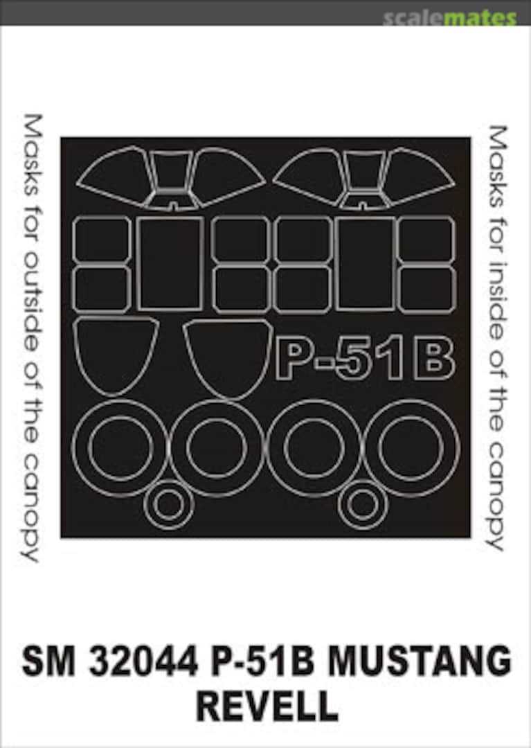 Boxart P-51B Mustang SM32044 Montex Boxart P-51B Mustang SM32044 Montex