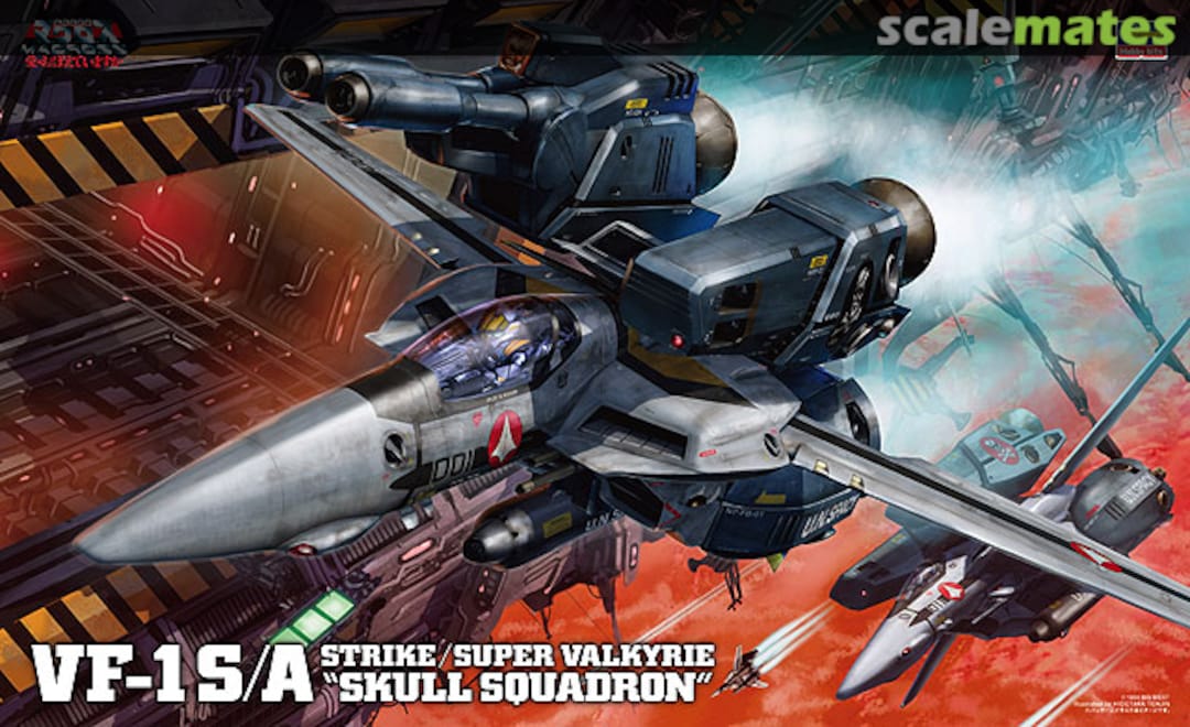 Boxart VF-1S/A Strike/Super Valkyrie "Skull Squadron" MC03 Hasegawa Boxart VF-1S/A Strike/Super Valkyrie "Skull Squadron" MC03 Hasegawa