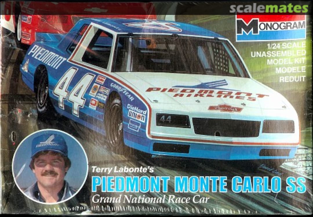 Boxart #44 PIEDMONT MONTE CARLO SS 2299 Monogram Boxart #44 PIEDMONT MONTE CARLO SS 2299 Monogram