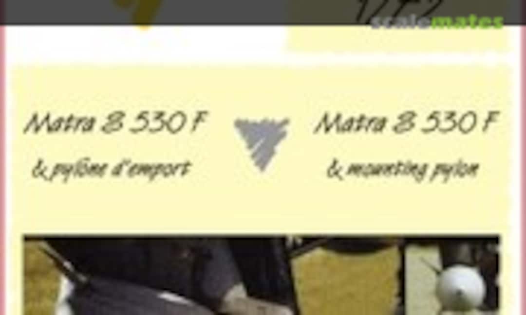 1:72 Matra S 530F & mounting pylon (Model Art Decal System M.Access 015) M.Access 015