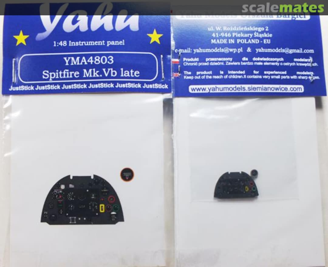 Boxart Spitfire Vb Late YMA4803 Yahu Models