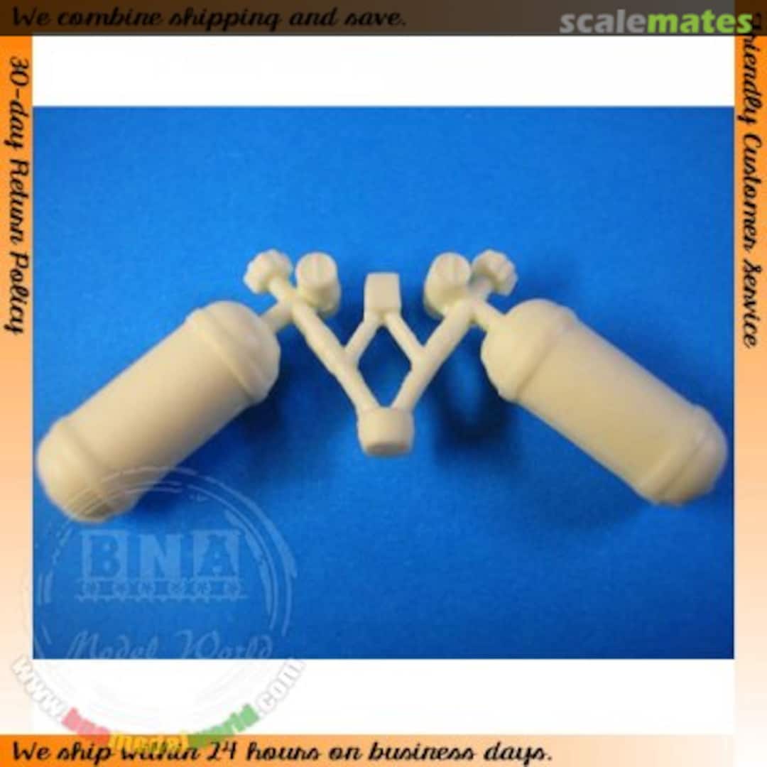 Boxart Nitrous Bottle (Twin) 2145 The Parts Box Boxart Nitrous Bottle (Twin) 2145 The Parts Box