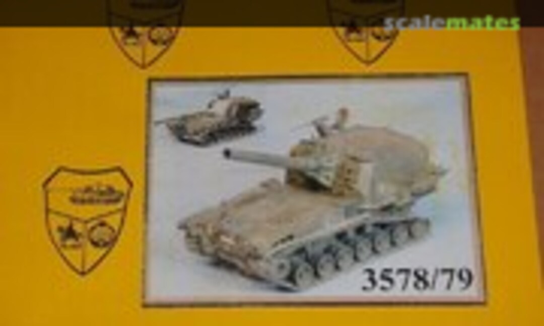 1:35 BW Panzerhaubitze M55 203mm / US Panzerhaubitze M53 155mm (Elite Modell 3578/79) 3578/79