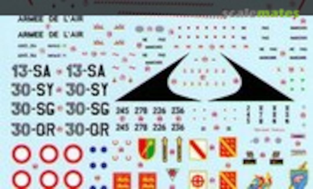 1:48 Mirage F1CT (Berna Decals BD 48-46) BD 48-46