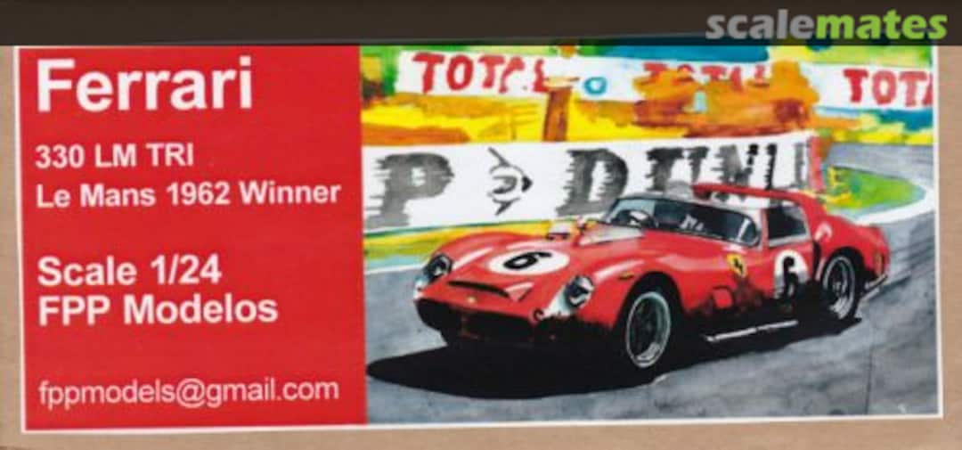 Boxart Ferrari 330 LM TRI #0808 00 FPP Modelos Boxart Ferrari 330 LM TRI #0808 00 FPP Modelos