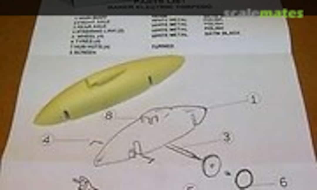 Baker Electric Torpedo (Mach one models MOM36)