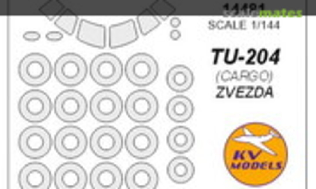 1:144 Tupolev Tu-204 CARGO (KV Models 14481)