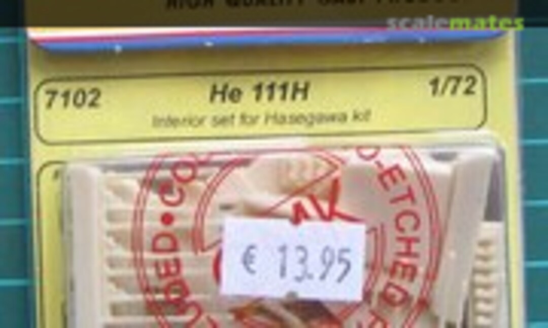 1:72 Heinkel He 111H - Interior set (CMK 7102)