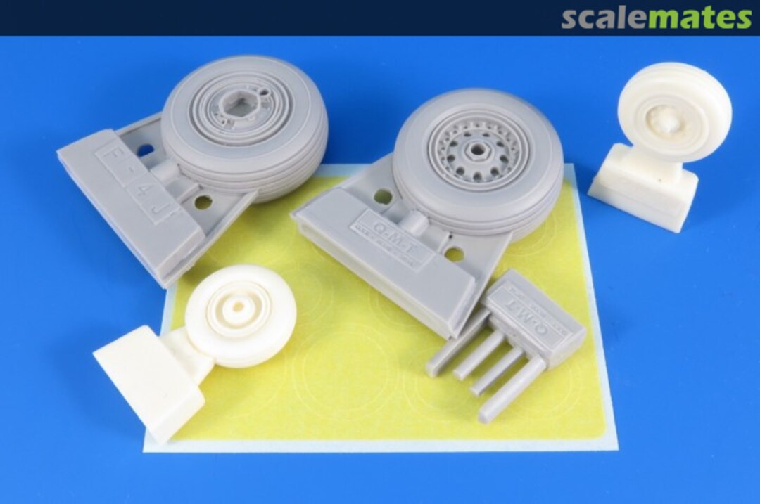 Boxart Not Weighted Wheels EARLY for McDonnell F-4J Phantom R32011 Q-M-T Boxart Not Weighted Wheels EARLY for McDonnell F-4J Phantom R32011 Q-M-T