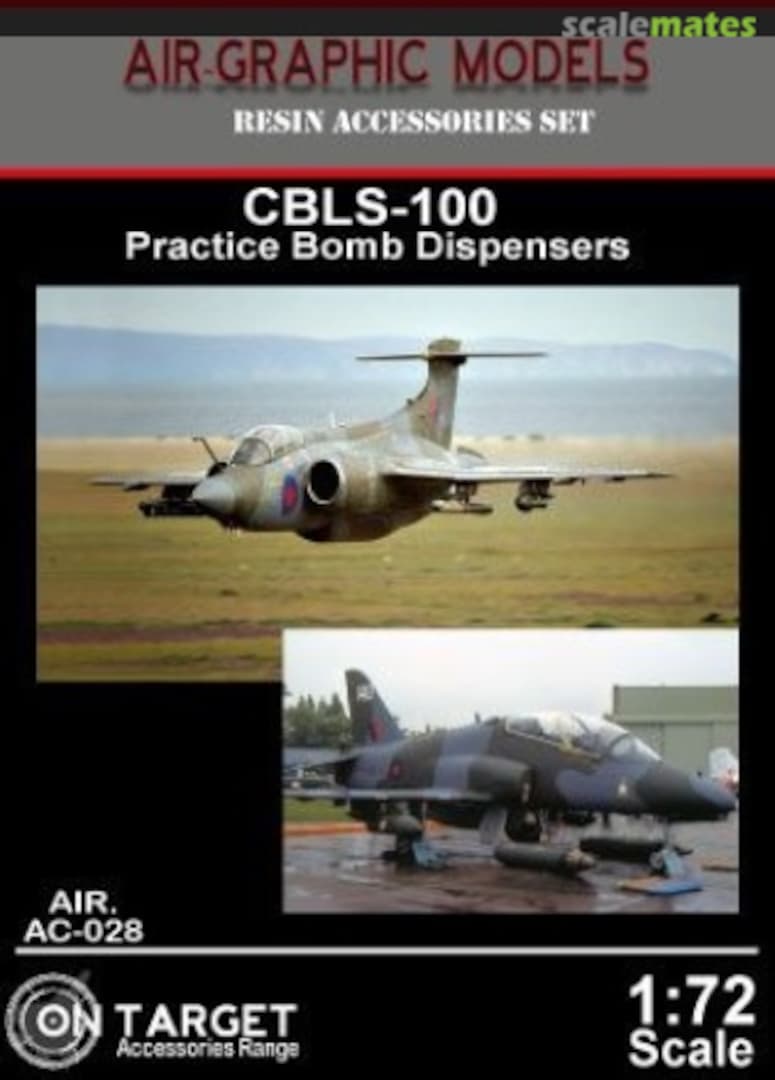 Boxart CBLS-100 Practice Bomb Dispensers AIR.AC-028 Air-Graphics Models