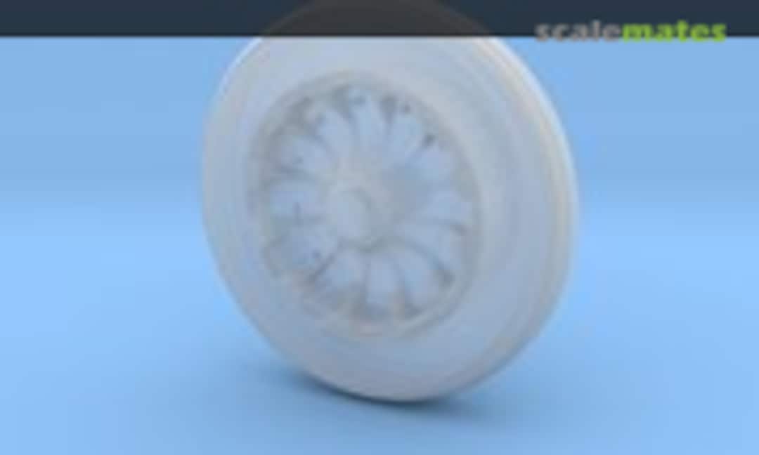 1:32 Douglas Skyrocket Main Wheel (Shapeways RUYNV6UAL) RUYNV6UAL