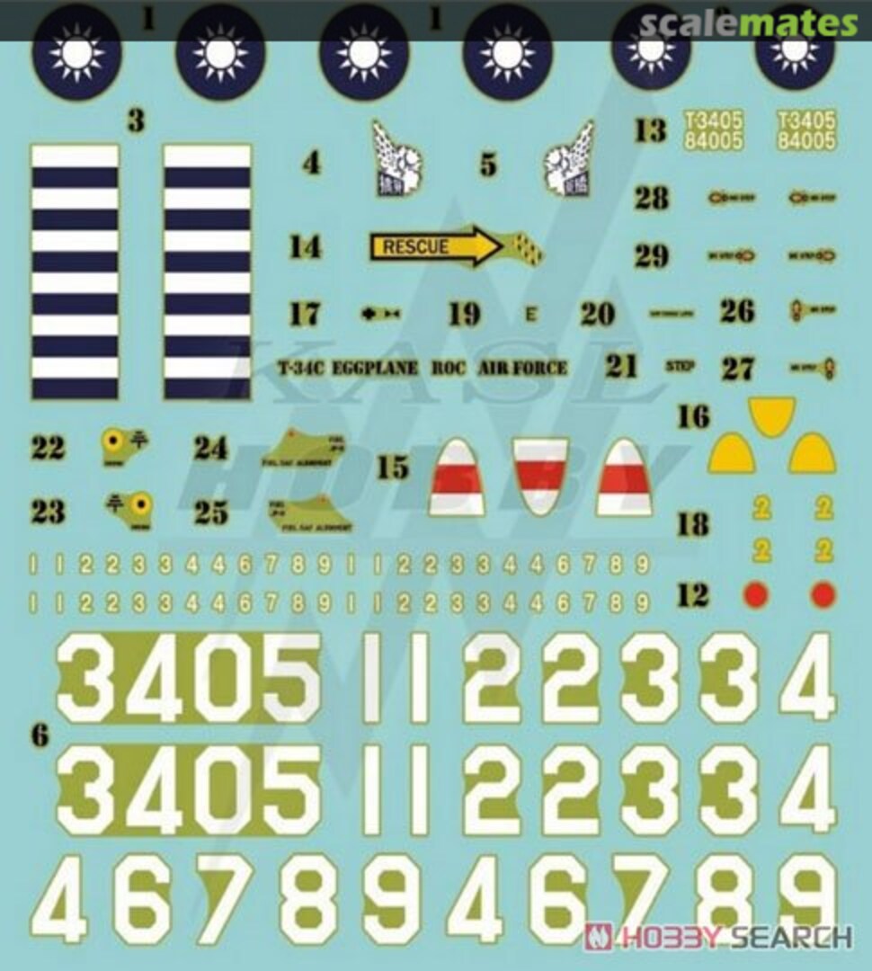 Boxart ROCAF T-34C Decal Set KQ-008 Kasl Hobby Boxart ROCAF T-34C Decal Set KQ-008 Kasl Hobby