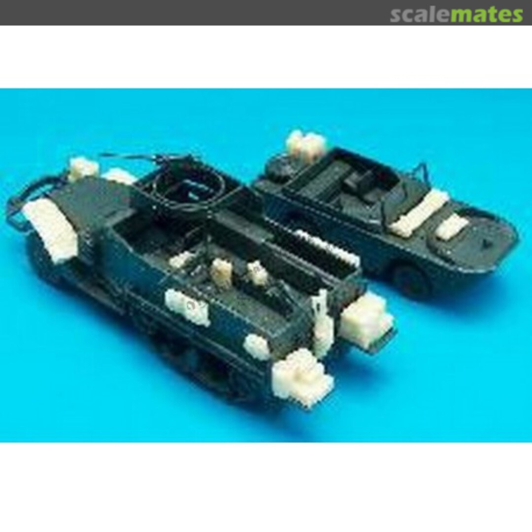 Boxart M3 Halftrack & Jeep Stowage Set MT72095 Modell Trans Modellbau Boxart M3 Halftrack & Jeep Stowage Set MT72095 Modell Trans Modellbau