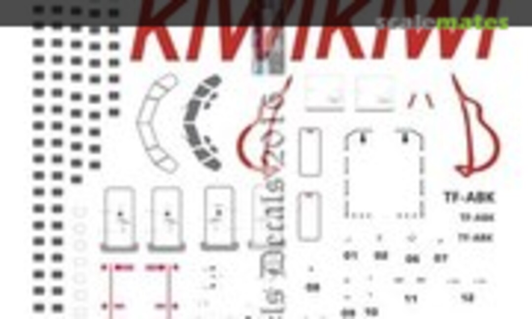 1:72 Kiwi Travel International Airlines B737-300 (Oldmodels Decals OMD0995) OMD0995