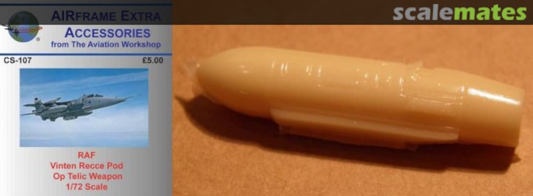 Boxart Vinten Recce Pod CS-107 The Aviation Workshop Boxart Vinten Recce Pod CS-107 The Aviation Workshop