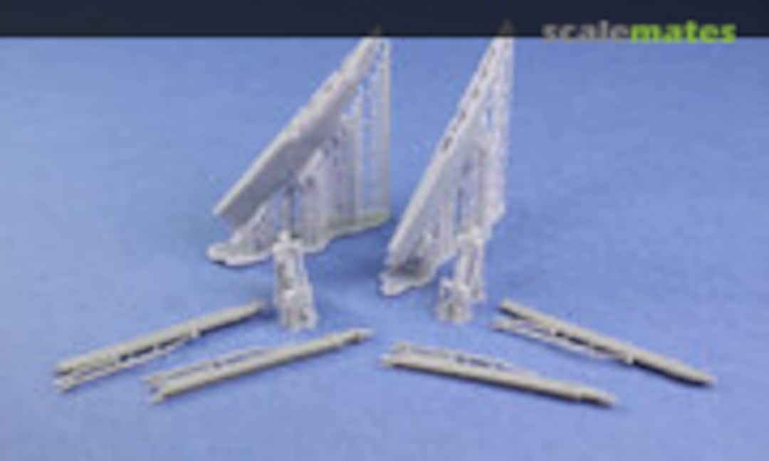 1:48 F-4 Phantom Wing pylons (USAF Style) including flightline resin LAU-105 rails f (Phase Hangar Resin 48128) 48128