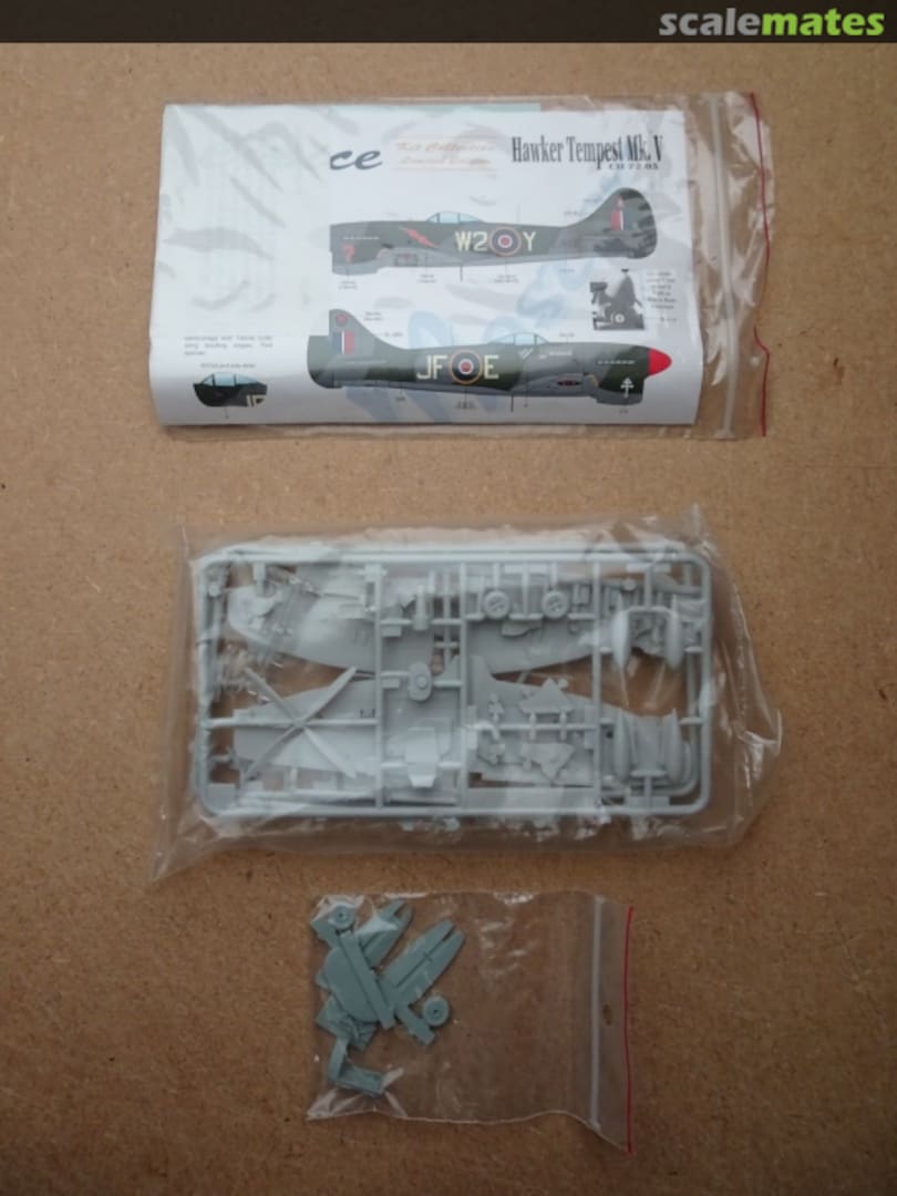 Contents Hawker Tempest Mk.V CH7203 AeroMaster Contents Hawker Tempest Mk.V CH7203 AeroMaster