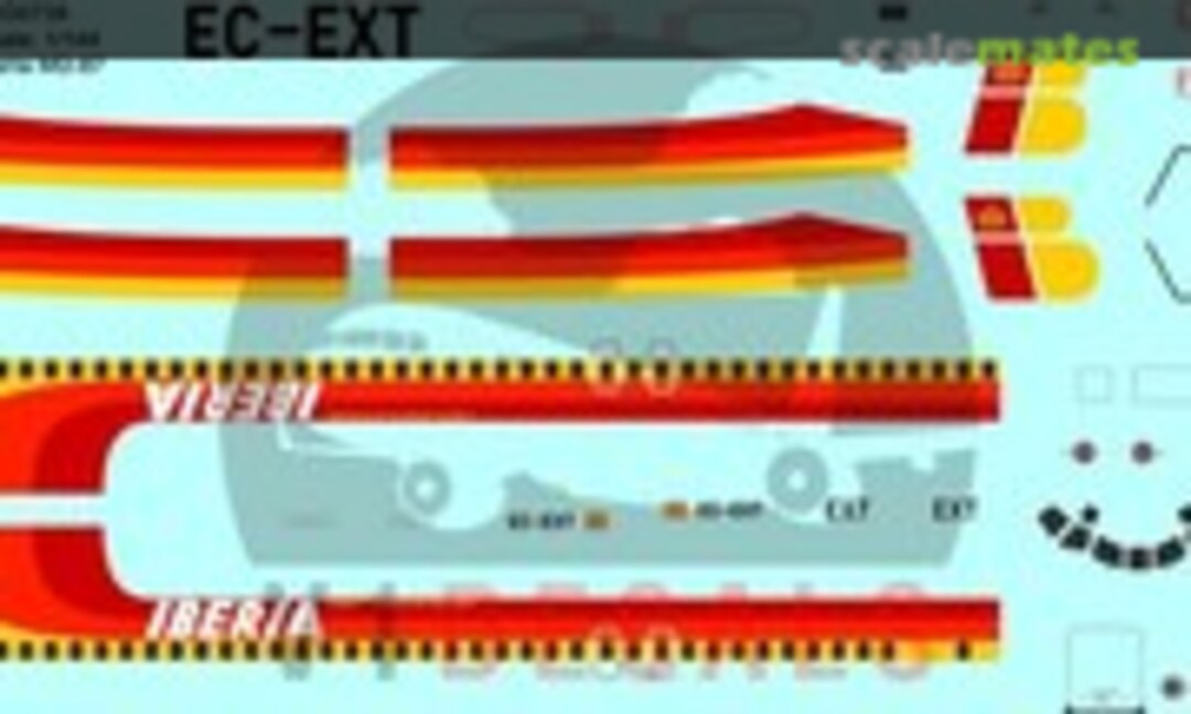1:144 Iberia McDonnell Douglas MD-87 (V1 Decals V1D0739-144) V1D0739-144