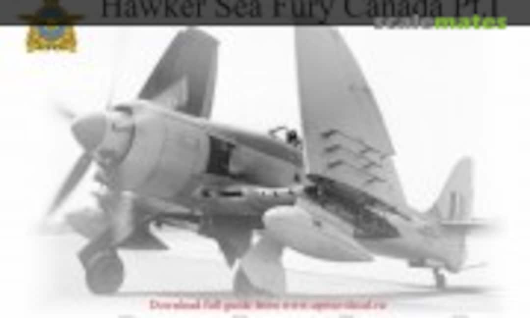 1:48 Hawker Sea Fury Canada Pt.I with stencils (UpRise Decal UR48287) UR48287