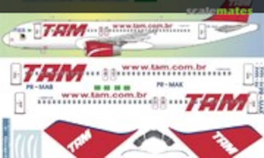 1:144 Airbus A320 (Nazca decals TAM006) TAM006