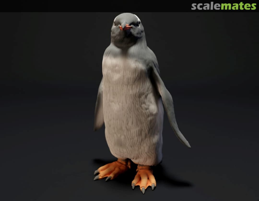 Boxart Gentoo Penguin - 2 pieces 35130524 EMP3d Boxart Gentoo Penguin - 2 pieces 35130524 EMP3d