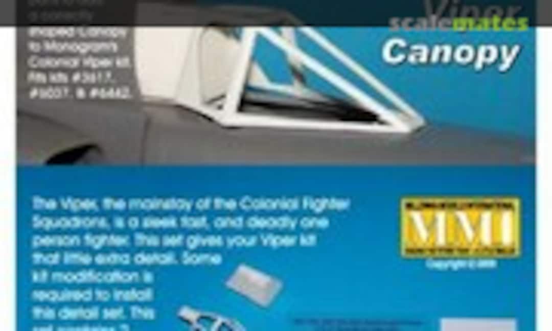 1:32 Replacement Viper Canopy (Millennia Models International MMI-1064)
