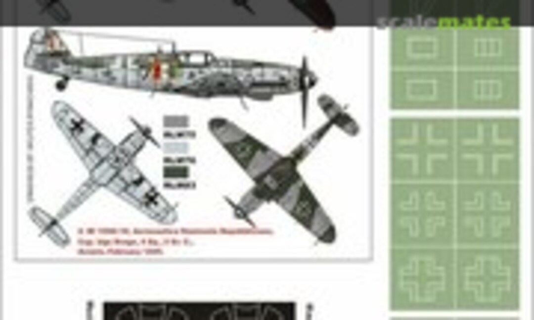 1:24 Bf 109G-10 (Italy) (Montex K24040) K24040