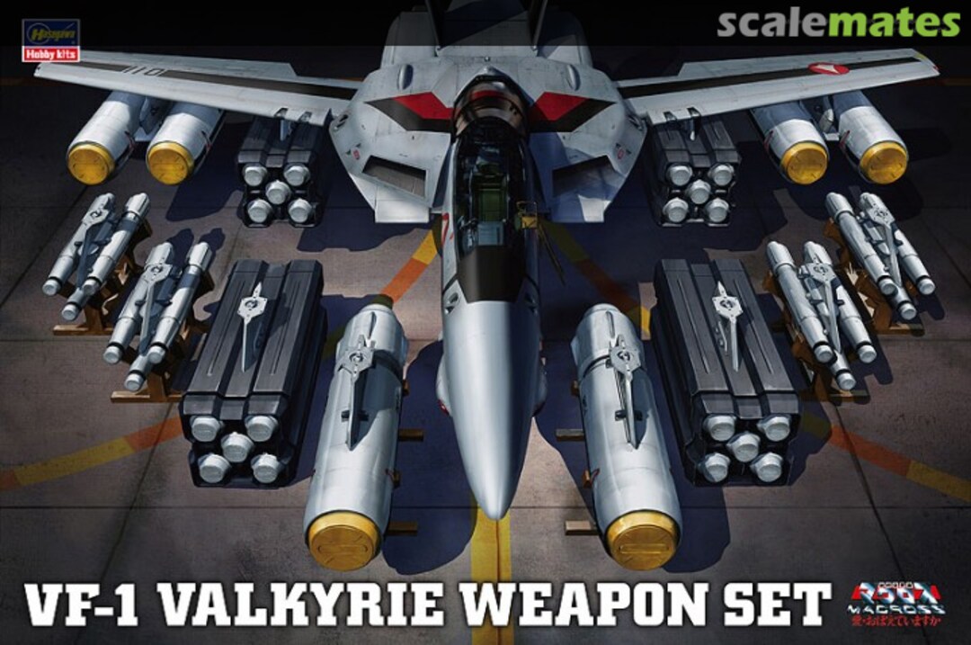 Boxart VF-1 Valkyrie Weapon Set MC04 Hasegawa