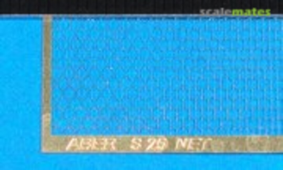 No Nets Interlace Look and Hexagonal Set 25 (80x45mm) (Aber S25) S25