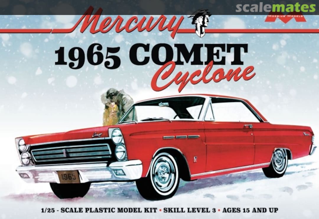Boxart 1965 Mercury Comet Cyclone 1210 Moebius Models Boxart 1965 Mercury Comet Cyclone 1210 Moebius Models