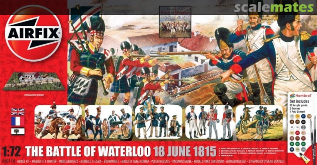 Boxart Battle of Waterloo 1815-2015 A50174 Airfix Boxart Battle of Waterloo 1815-2015 A50174 Airfix