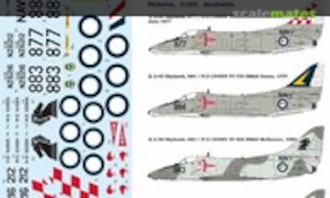 1:48 Douglas A-4G Skyhawk R.A.N. & RNZAF (Novascale N-48059) N-48059