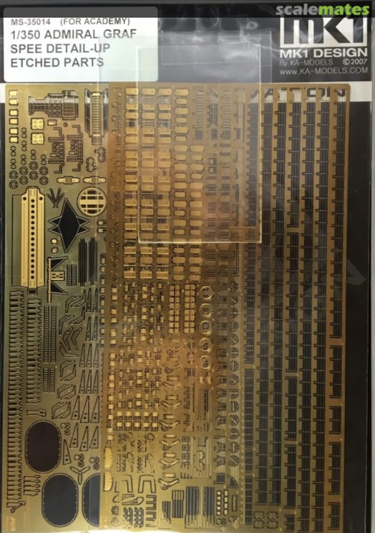 Boxart Admiral Graf Spee Detail-up etched parts MS-35014 MK1 Design Boxart Admiral Graf Spee Detail-up etched parts MS-35014 MK1 Design