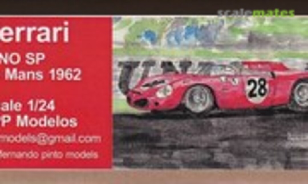 1:24 Ferrari Dino 246 SP Le Mans 1962 (FPP Modelos 000)