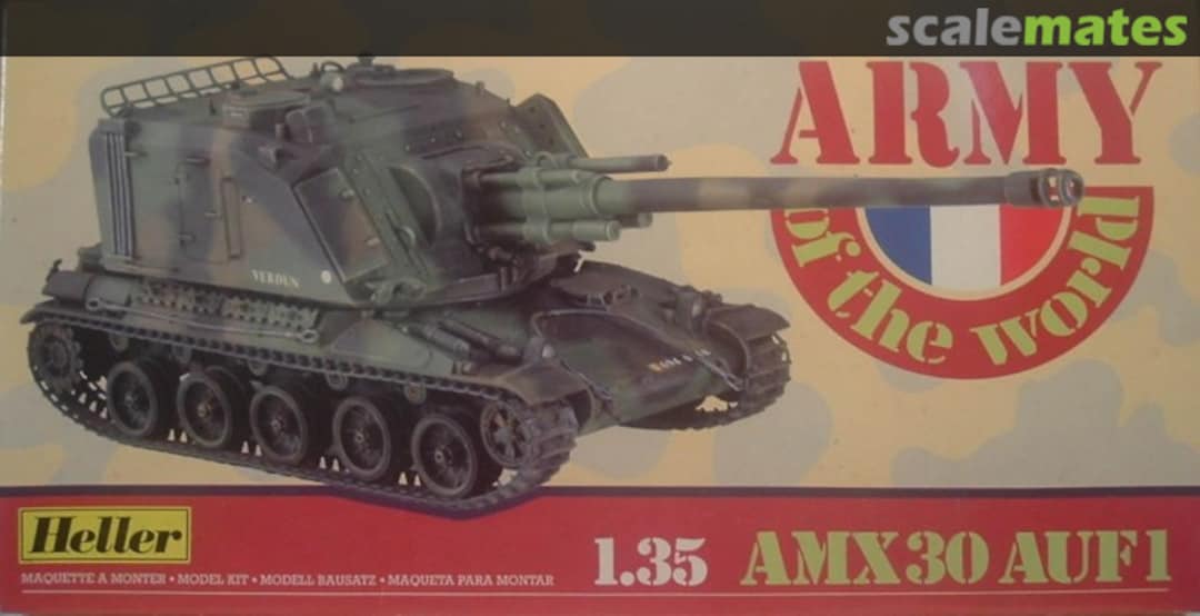 Boxart AMX30 AUF1 81129 Heller Boxart AMX30 AUF1 81129 Heller