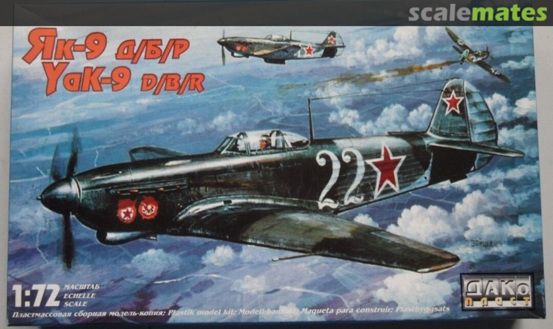 Boxart Yakovlev Yak-9 D/B/R 12003 Dakoplast Boxart Yakovlev Yak-9 D/B/R 12003 Dakoplast