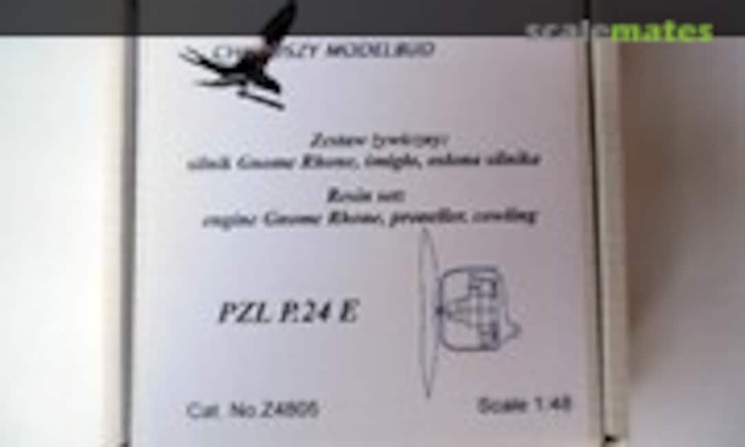 1:48 PZL P.24 E engine Gnome Rhone, propeller, cowling (Choroszy Modelbud Z4805) Z4805