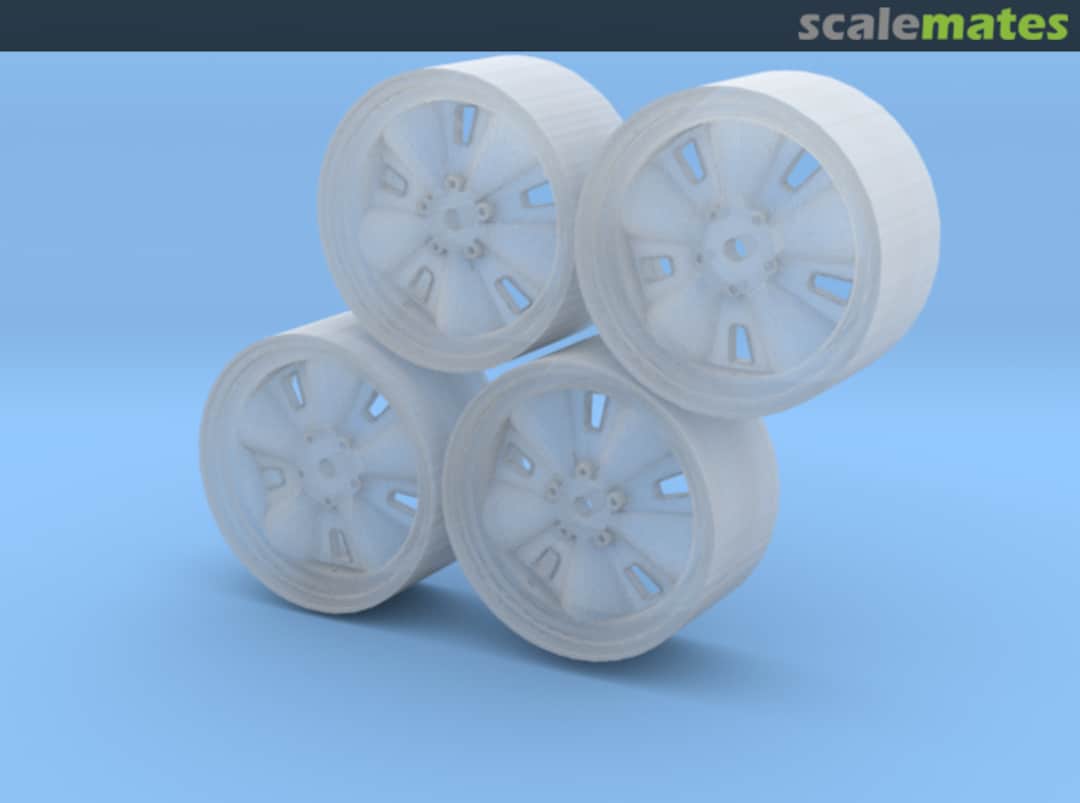 Boxart Set of four Chaparral 1 wheels Unknown Bilingham Design