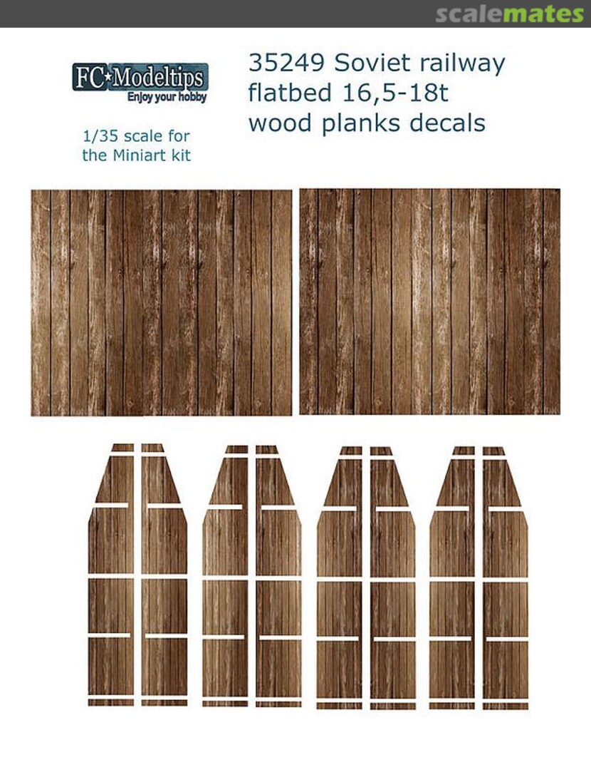 Boxart Decals for Russian railway flatbed 16,5 18t 35249 FC Modeltips Boxart Decals for Russian railway flatbed 16,5 18t 35249 FC Modeltips