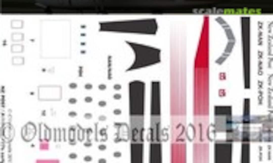 1:144 Airwork/NZ Post F27s early schemes (Oldmodels Decals OMD1112) OMD1112