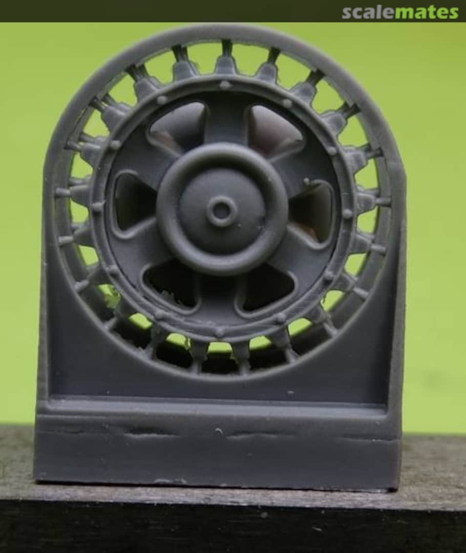 Boxart Sprockets for Pz.III, late with hub cap S72335 OKB Grigorov Boxart Sprockets for Pz.III, late with hub cap S72335 OKB Grigorov