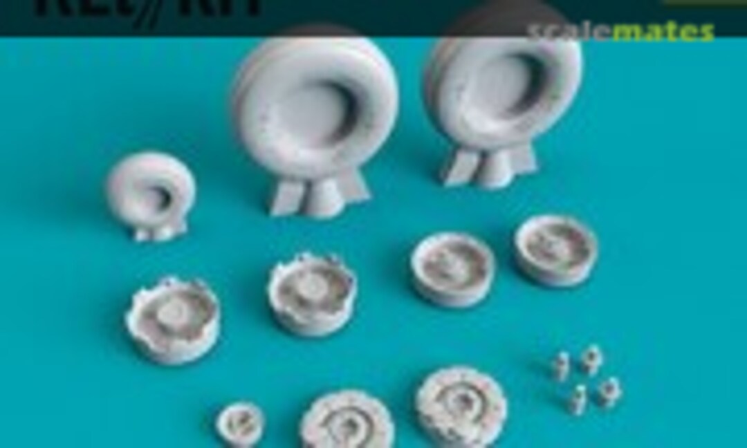 1:32 AH-64 Apache - wheels set Type 1 (ResKit RS32-0081) RS32-0081