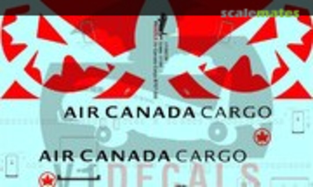 1:144 Air Canada Cargo Boeing 767-300 (V1 Decals V1D0736-144) V1D0736-144