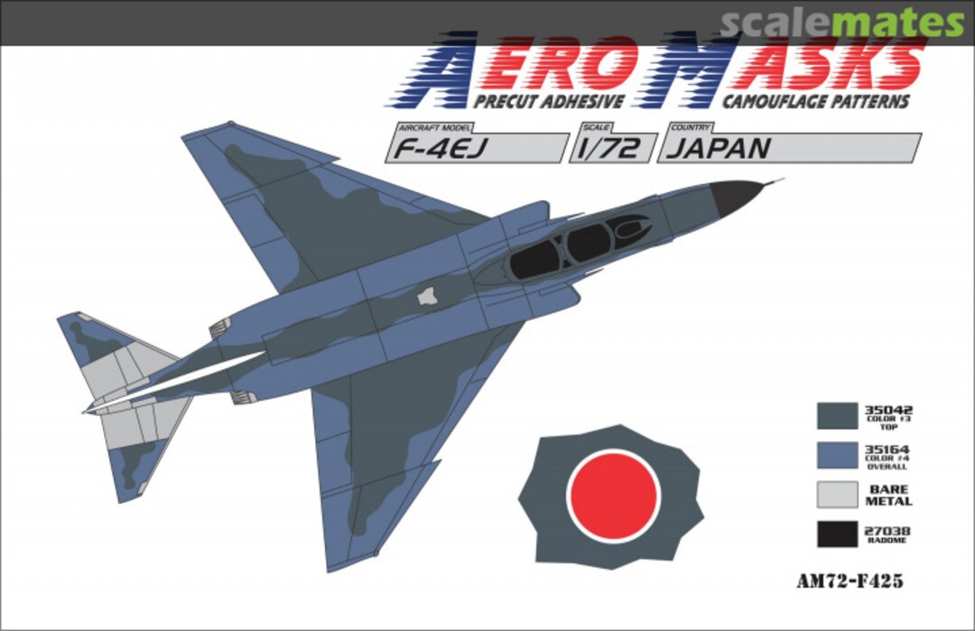 Boxart F-4EJ Japan AM72-F425 AeroMasks Boxart F-4EJ Japan AM72-F425 AeroMasks