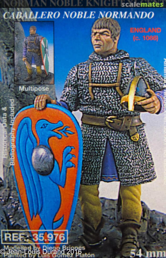 Boxart Norman knight - 11th century 35.976 Alhambra Models Boxart Norman knight - 11th century 35.976 Alhambra Models